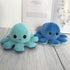 Reversible Flip Octopus Plush Stuffed Toy Soft Animal Home Accessories Cute Animal Doll Children Gifts Baby Plush Toy For Kids