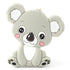 2pcs Cartoon Baby Teether Animal Silicone Teether Raccoon Elephant Koala Giraffe  Baby Teething Toys Accessories Perfect Toy For Kids