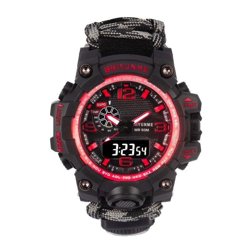 Survival Men Sports Watch With Outdoor Compass In Top Luxury Brand G Style Military Digital Watches Waterproof 50M relogio masculino