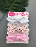 Baby Headband Flower Print Hair Wear for Newborn Baby Girl Headband for Little Girl Headbands Children Bow