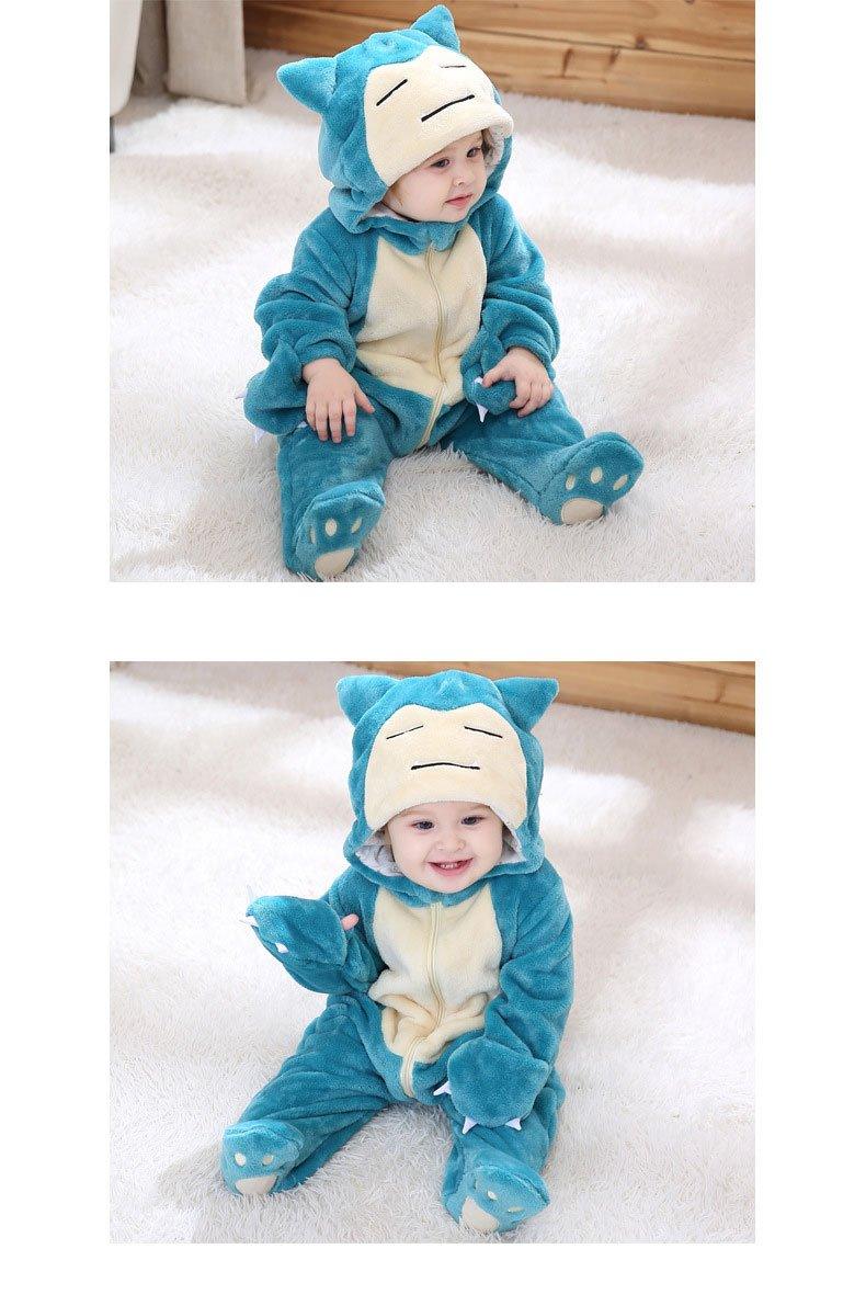 Cosplay Costume for Baby Boy/Girl for Cute Halloween  Zipper  Jumpsuit