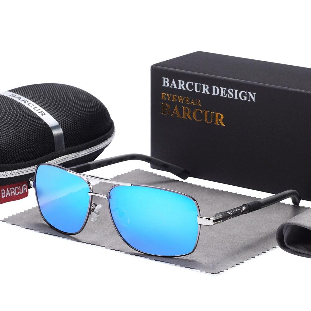 Luxury Men Modern Business Elegant New Sunglasses With High Quality Metal Frame and UV400 Protection