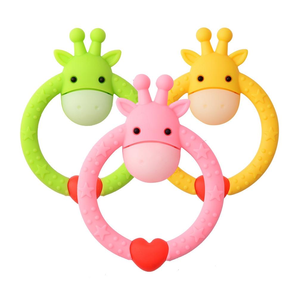 Cute Animal  Baby   Silicone Teether Child Supplies Baby Nursing  Dental Care Child Sucking Toy Perfect For Kids And Parents