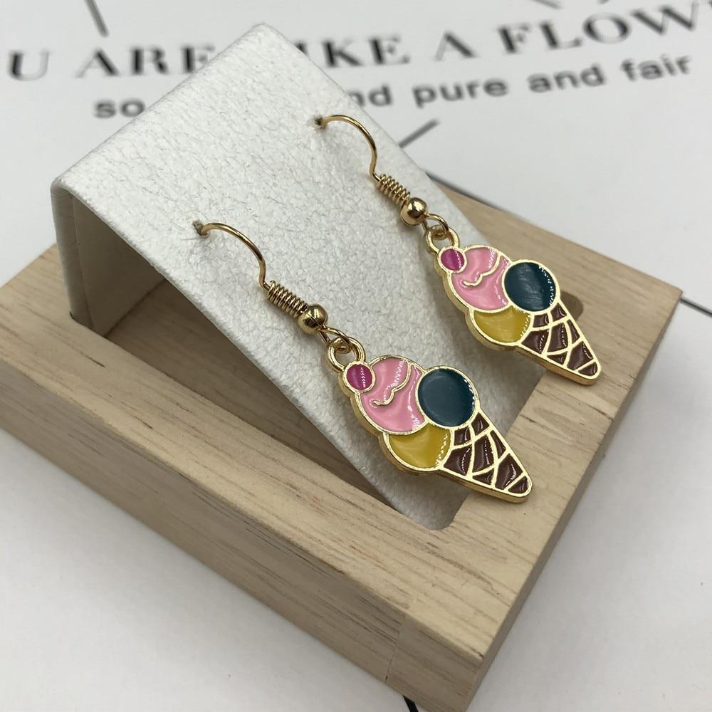 Fashion Creative Simulation of Mineral Water Bottles Earrings Cute Handmade Earrings Womens Jewelry