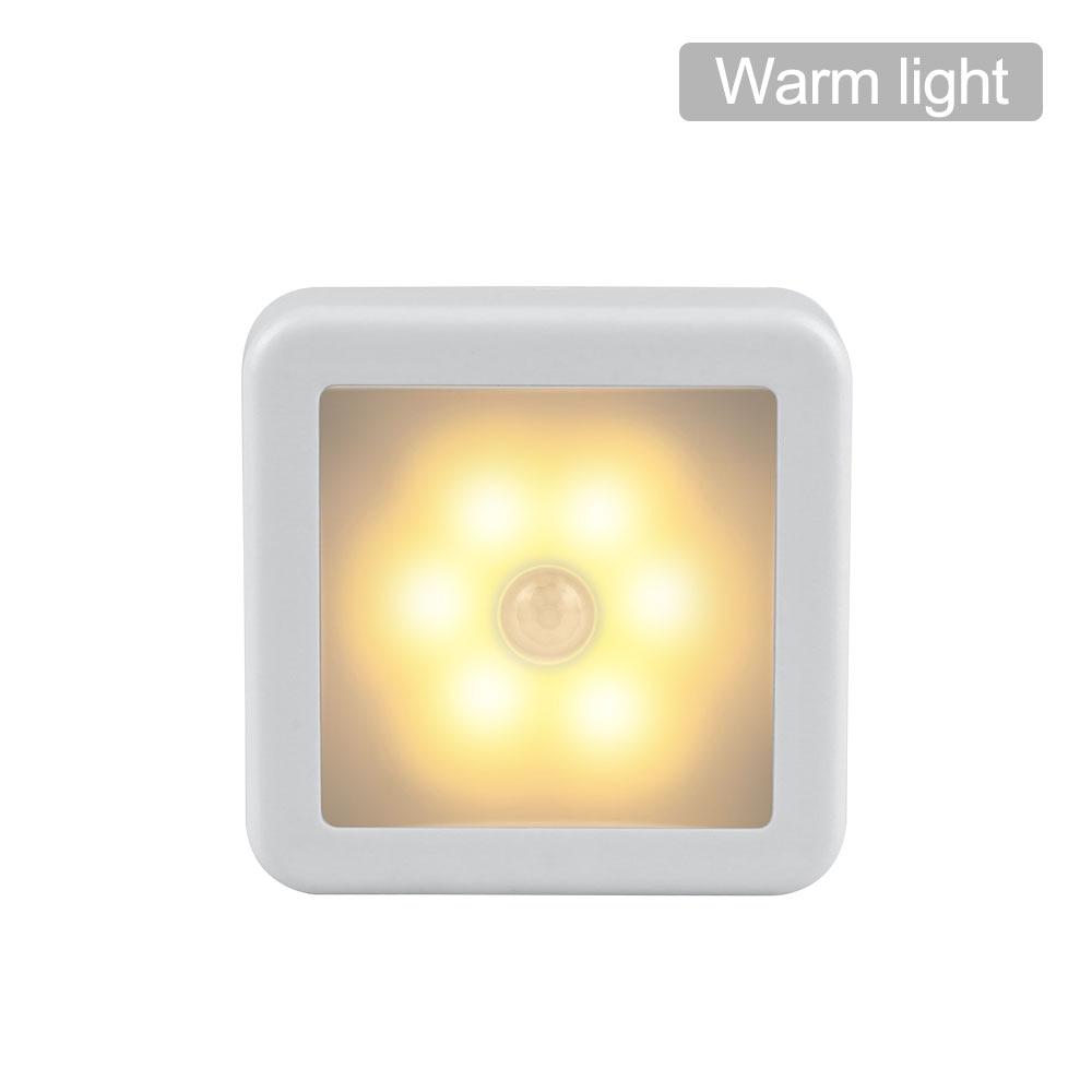 New Night Light Smart Motion Sensor Portable Mobile LED Night Lamp for WC, Stairs and  Rooms