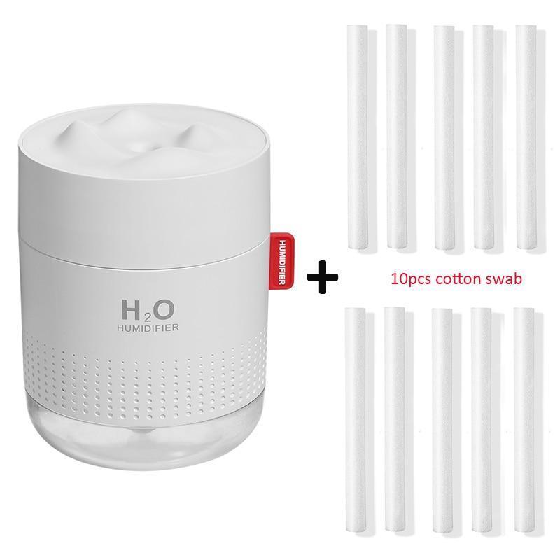 Wireless Air Humidifier USB Portbale Aroma Diffuser 2000mAh Battery Rechargeable Umidificador Essential Oil Humidificador Mist Maker