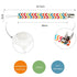 4PCS/SET Infant Pacifier Clips Holder Clip Nursing Teether Clip Nipple Holder Baby Pacifier Clip Soother Holder for Pacifier for Kids and Baby