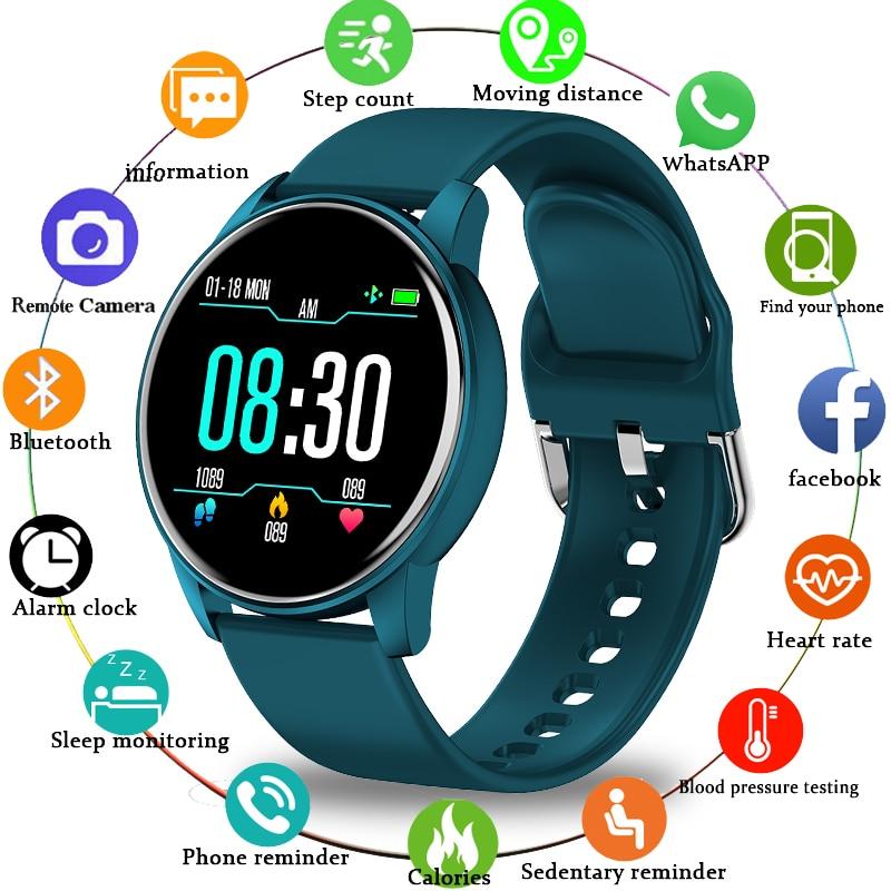 New Smart Unsiex Luxury Watch For Men and Women With 1.3 Color Screen and Heart Rate Blood Pressure For Sport Multifunctional Waterproof Smartwatch