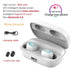 STEVVEX 3500mAh LED Bluetooth Wireless Earphones Headphones Earbuds TWS Touch Control Sport Headset Noise Cancel Earphone Headphone