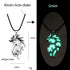 Epic Luminous Glowing Arrow Pendant Necklace Elegant Knight Spear Necklace Amazing Glow In The Dark Pike Necklace Luxury For Women Men Halloween Gift