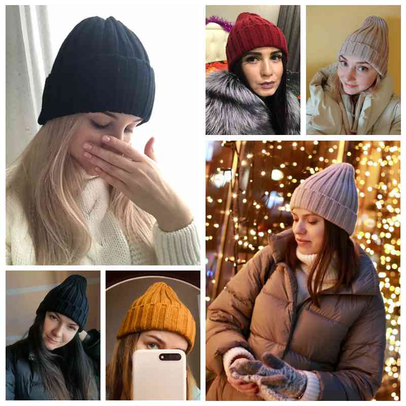 Modern Elegant Candy Color Baby Hat Cute Autumn Winter Pointy Hats For Kids Boys & Girls Warm Beanie Cap For Women