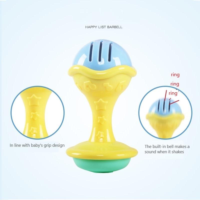 Baby Rattle Toys Cartoon Hand Grip Soft Rattles Shaker Teether Infant Newborn Educational Toys For Baby and Kids