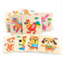 Baby Toys Wooden 3D Puzzle Cartoon Animal Intelligence Kids Educational Brain Teaser Children Tangram Shapes Learning