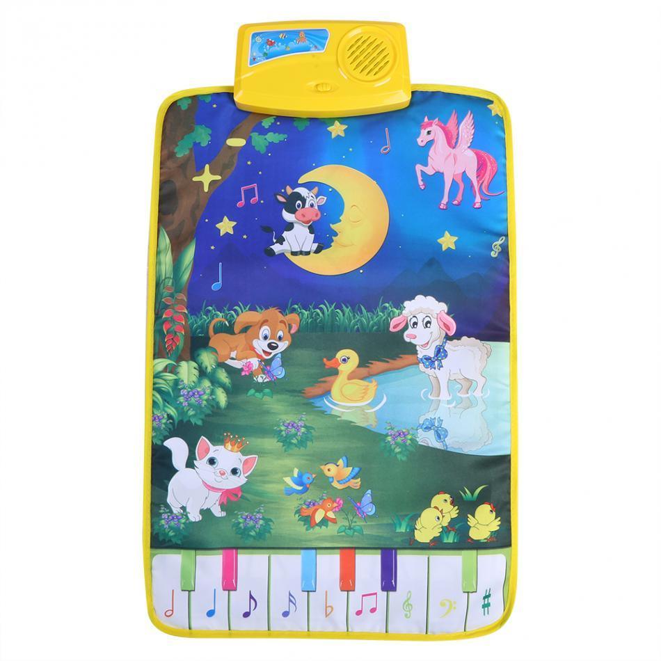 Baby Music Play Carpet Mat Children Kid Crawling Piano Carpet Educational Musical Toy Kids Touch Paly For Kids