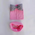 infant Baby Hat Girl big bow Butterfly Knot Cap cotton Collar Scarf set hat for girls baby