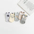 5 Pairs Thin Combed Cotton Cute Animal Baby Socks Mesh Short Socks For Newborns Boys & Girls