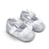 Newborn Infant Baby Girls Shoes Toddler Kids Princess Crown Glitter Design Shoes Soft Sole Anti-slip