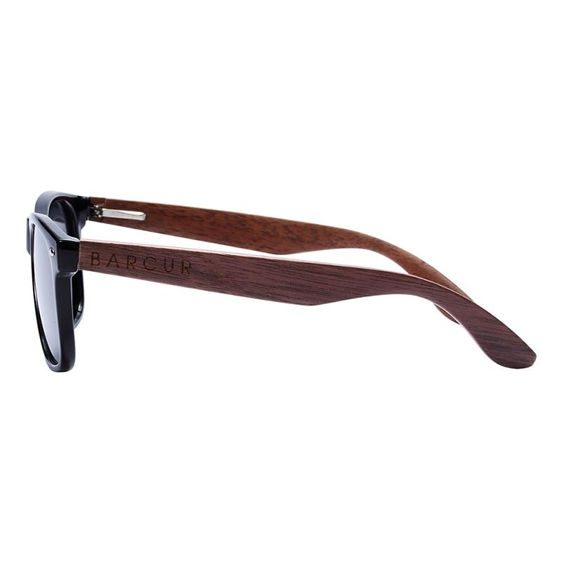 High Quality Bamboo Handmade Walnut Sunglasses For Men and Women with  Anti-Reflect Mirror Sunglasses With  UV400 Protection