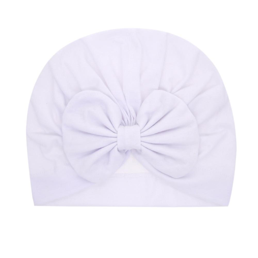 Children Baby Hat Kids Bow Cap Newborn Girls Photography Props Turban Infant Props For Baby Girls