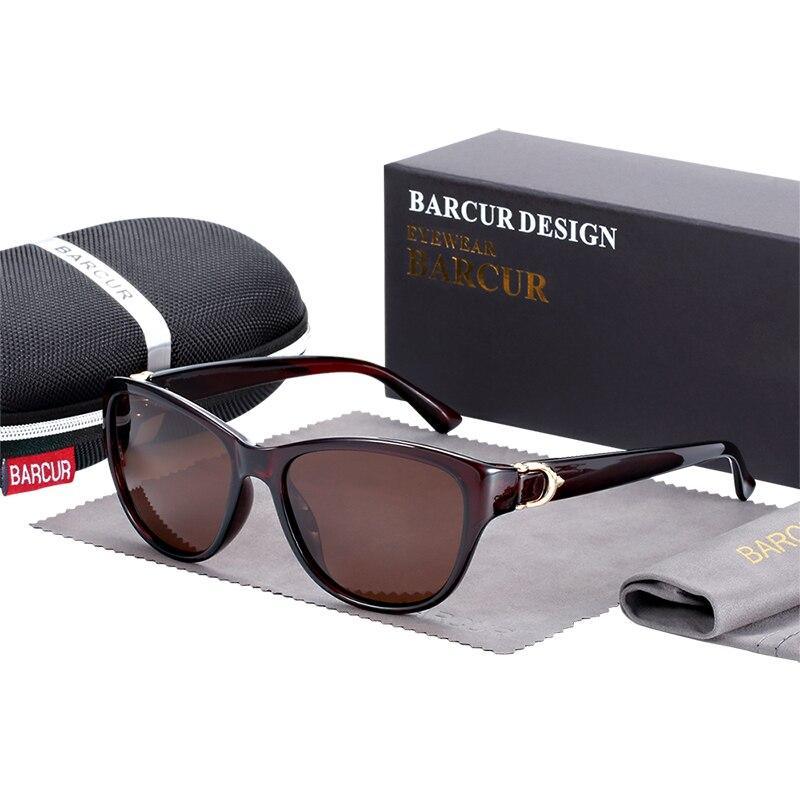 NEW TR90 Ladies and Woman  Gradient Cat Eye Sunglasses Polarized Glasses In Modern Luxury Style and With UV Protection