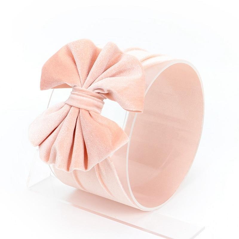 Baby Headband Big Bowknot Baby Girl Bright Colors Headband For Newborn Bow Hair Band Children Head Wrap Hair Accessories