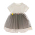 Fashion Modern New Spring Toddler Kids Baby Girls Patchwork Tulle Casual  Princess Dress For Girls