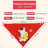 Fashion Modern 5PCS/SET Baby Triangle Double Cotton Bandana Feeding Bibs For Baby Boys/ Girls Baby Kids