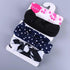 Fashion Baby Nylon Bow Headband Newborn Bowknot Round Ball Head wrap Flower Turban Girls Hair Bands Bow For Kids