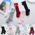 Luxury Modern One Pairs New Kids Socks Toddlers Girls 3D Bow knot Knee Lengths Soft Cotton Baby Socks For Kids