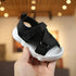 Baby Unisex Sandals Black Gray Pink Canvas Infant Sandals Toddler Summer Walking Shoes