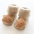 Cute Baby Thickening Furry Mid Floor Socks For Newborn Baby Boys And Girls Soft And Comfortable Footwear