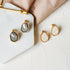 New Elegant Luxury Fashion Metal Contracted Irregular Earrings For Women In Fashion Style