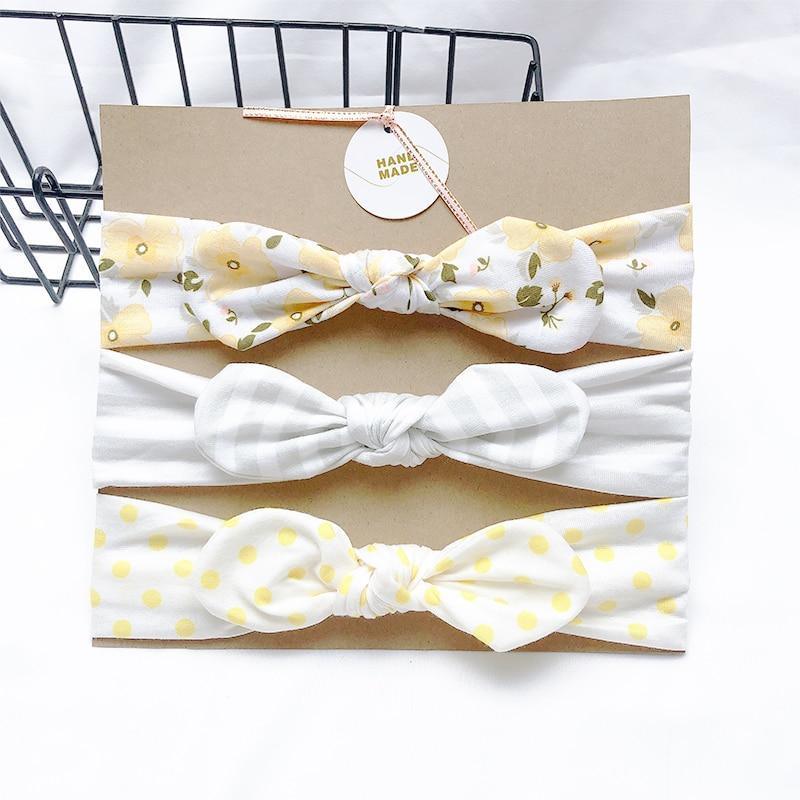 Baby Headbands For Newborn Hair Band Cute Baby Bow Flower Elastic Bow Headwear Kids Gifts Girl Hair Accessories