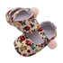 Baby Shoes Breathable Floral Print Anti-Slip Shoes Casual Walking Soft Soled Luxury First Walkers