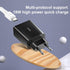 Mini Fast USB 18W Charger Support Quick Charge 3.0 USB Type-C PD Charger Portable Phone Charger