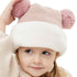 Modern Luxury Children Hats Pom Pom Ball Hat Kids Warm Wool Hooded Hat Baby Scarves Toddler Caps For Kids