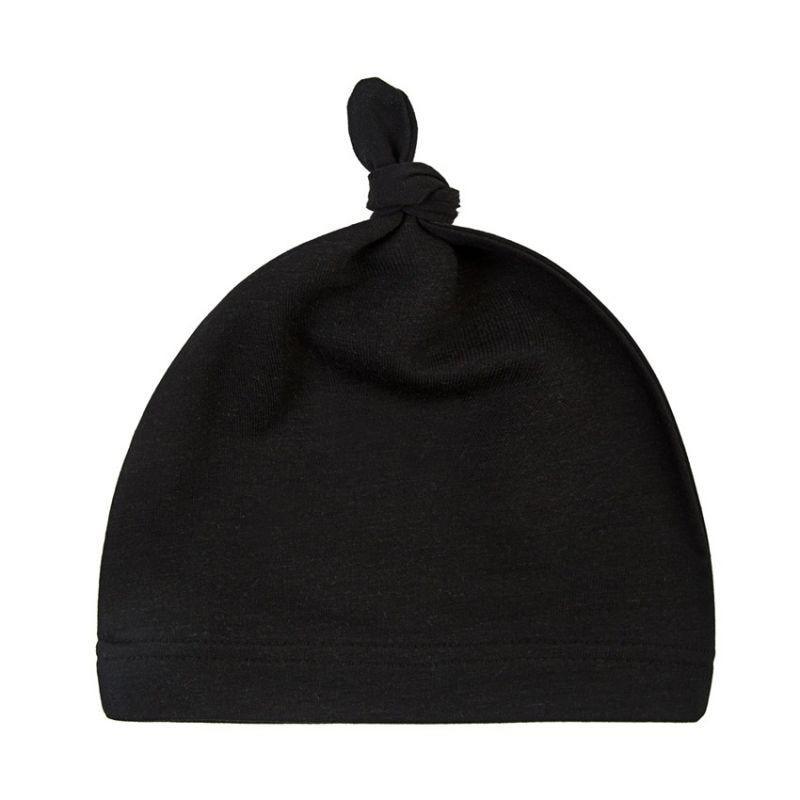 Baby Knot Cotton Hat Spring Autumn Toddler Beanies Cap Winter Warm Solid Color Children Hat