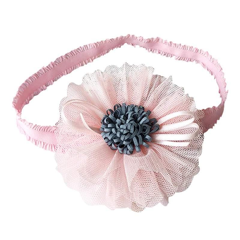 ILuxury Handmade Infant Child Hair Band Three-dimensional Alloy Rhinestone Crown Headdress  Elastic Headband Turban For Baby Girls