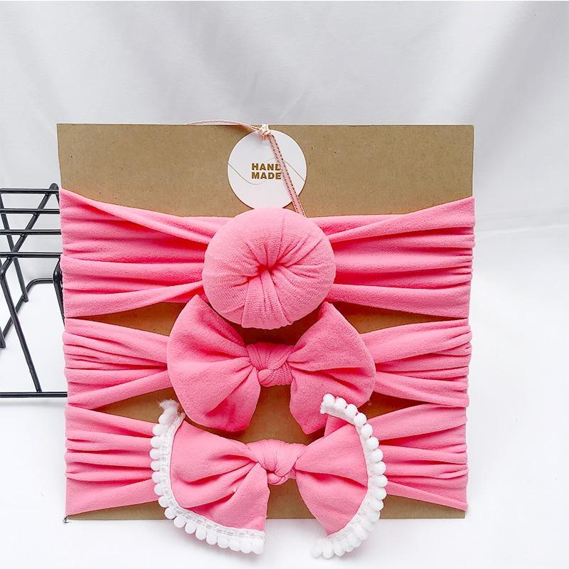 Baby Headbands For Newborn Hair Band Cute Baby Bow Flower Elastic Bow Headwear Kids Gifts Girl Hair Accessories