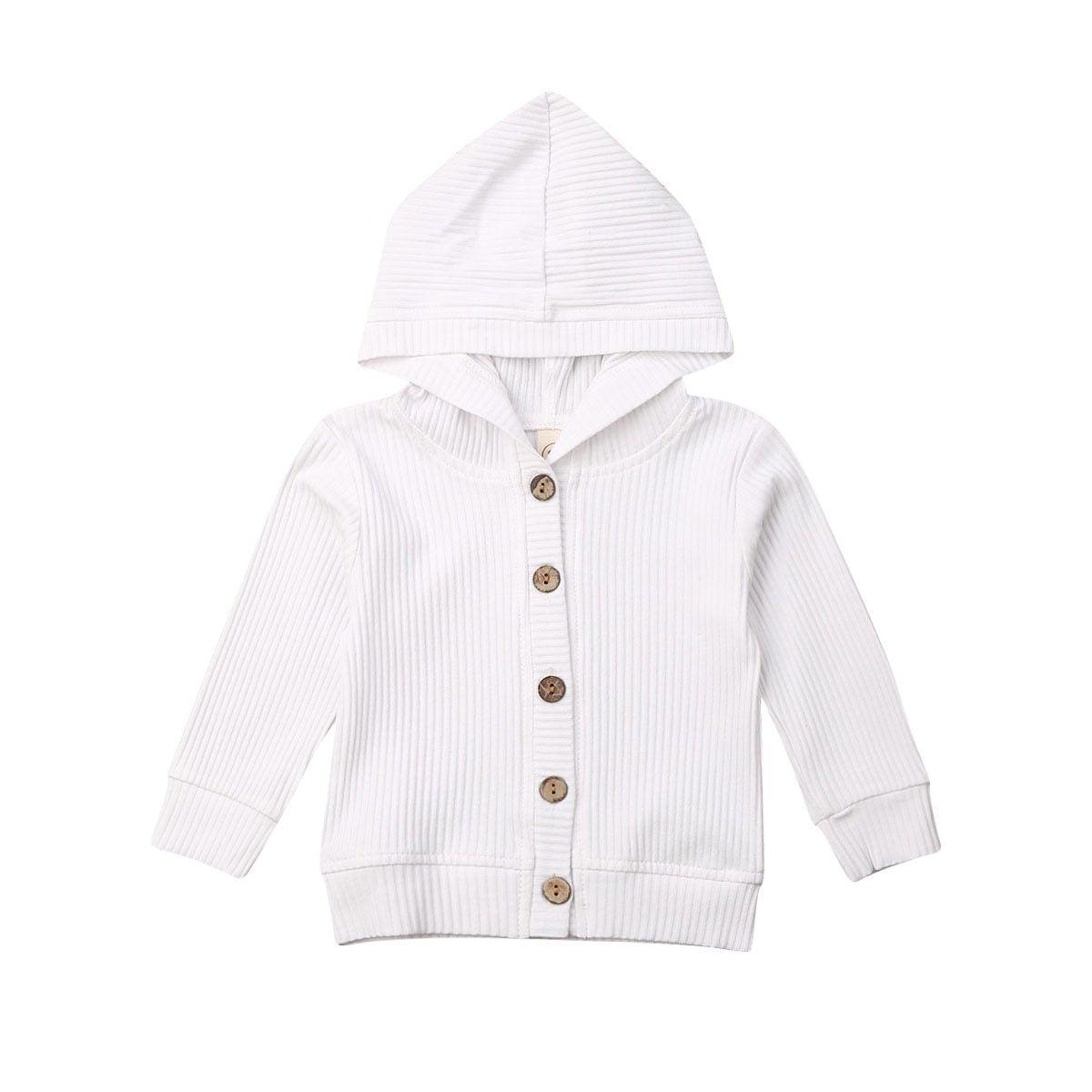 New Style Infant Baby Girl Clothes Long Sleeve Knitted Coat Jacket Outwear Tops 0-24M For baby Girls