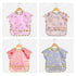 Baby Bibs Cotton Cartoon Children Accessories Short Sleeve Eco Friendly Waterproof Washable Clothing Bib for Kids