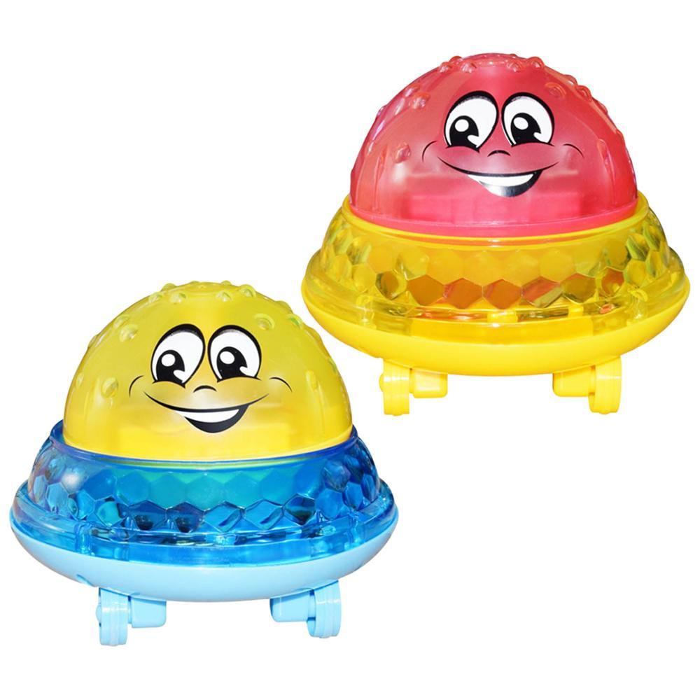 Cool Bath Toys Spray Water Light Rotate with Shower Pool , Toddler Swimming Party Bathroom LED Light With Music for Kids