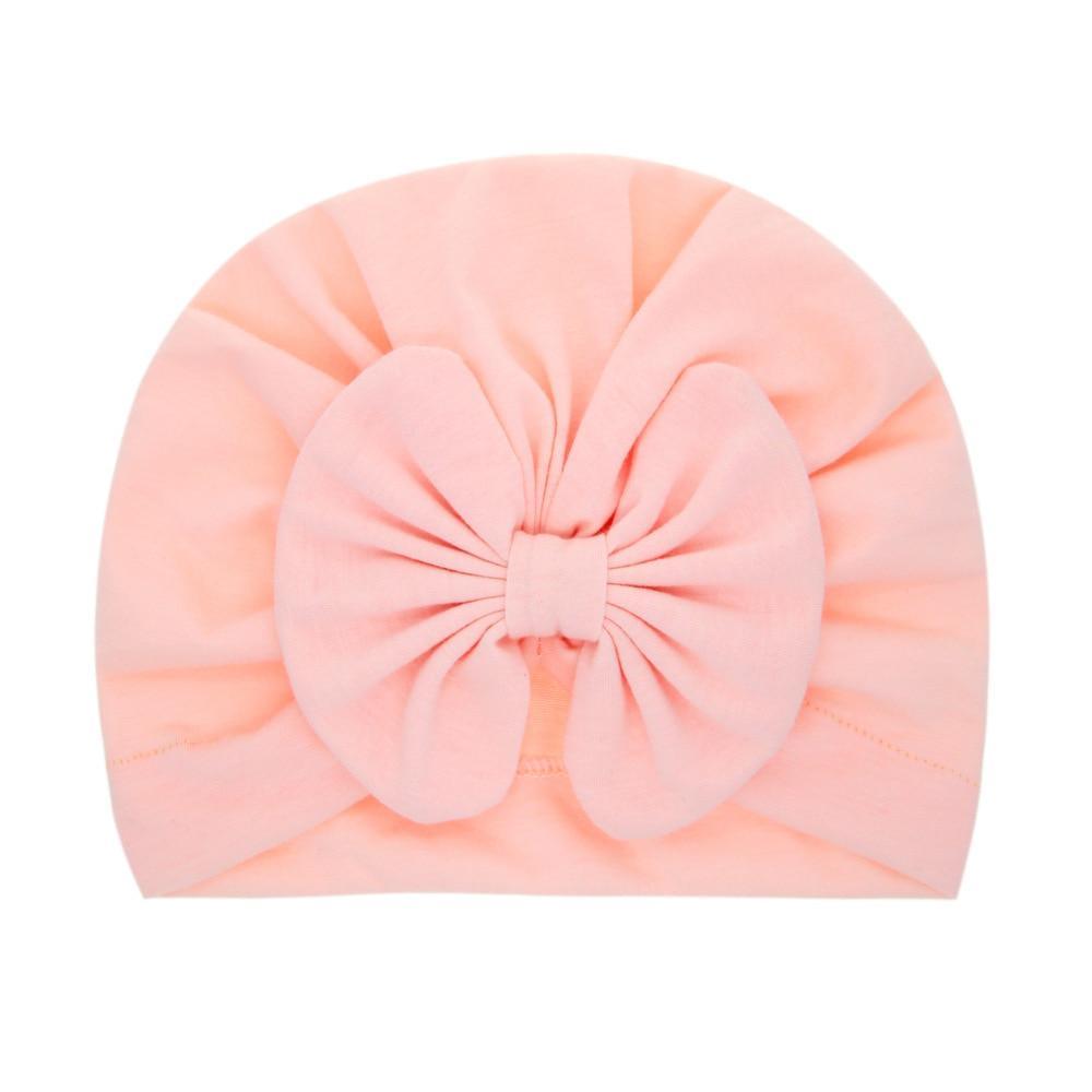 Children Baby Hat Kids Bow Cap Newborn Girls Photography Props Turban Infant Props For Baby Girls