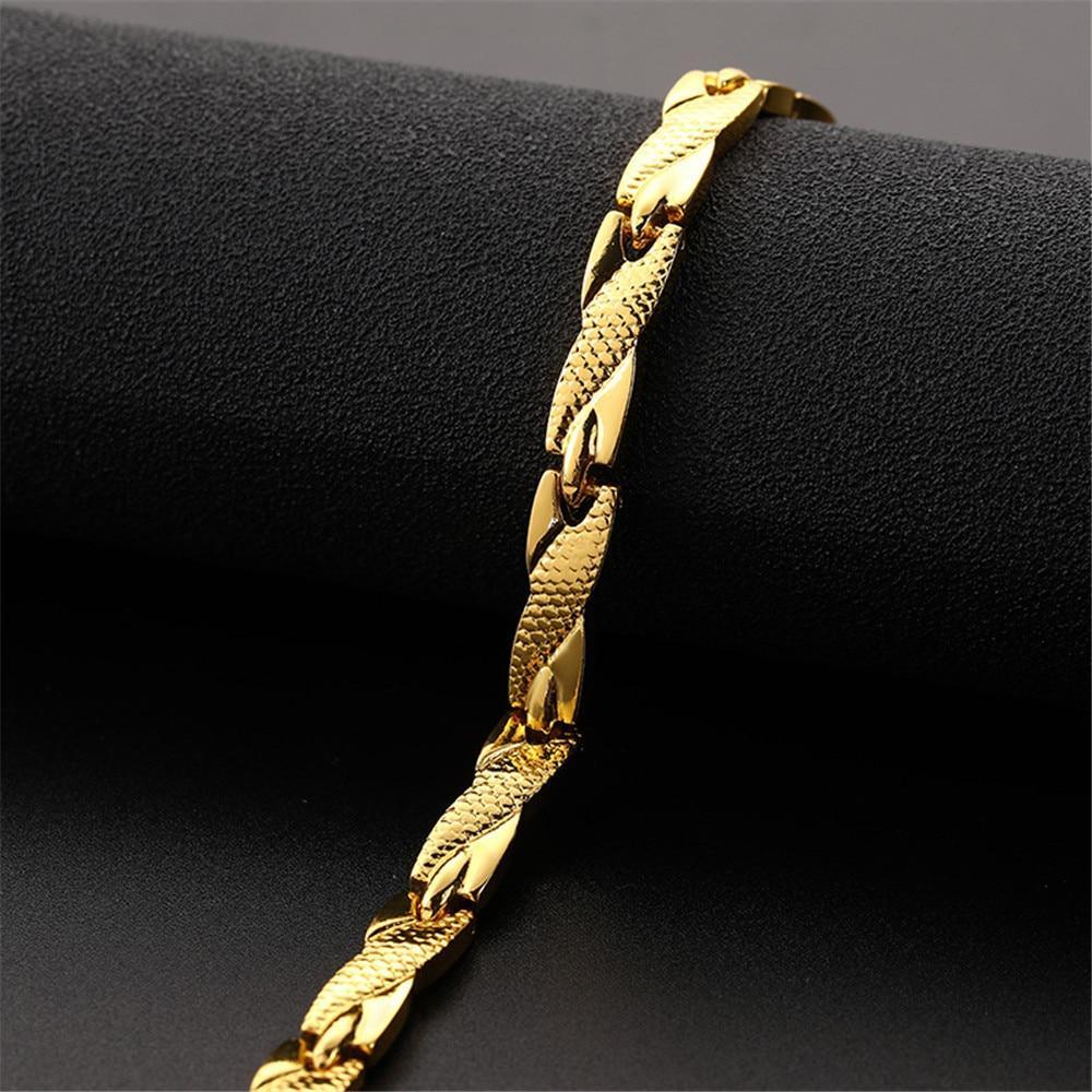 Elegant Modern Twisted New Luxury Amazing Healthy Magnetic Fashion Bracelet For Women and Man