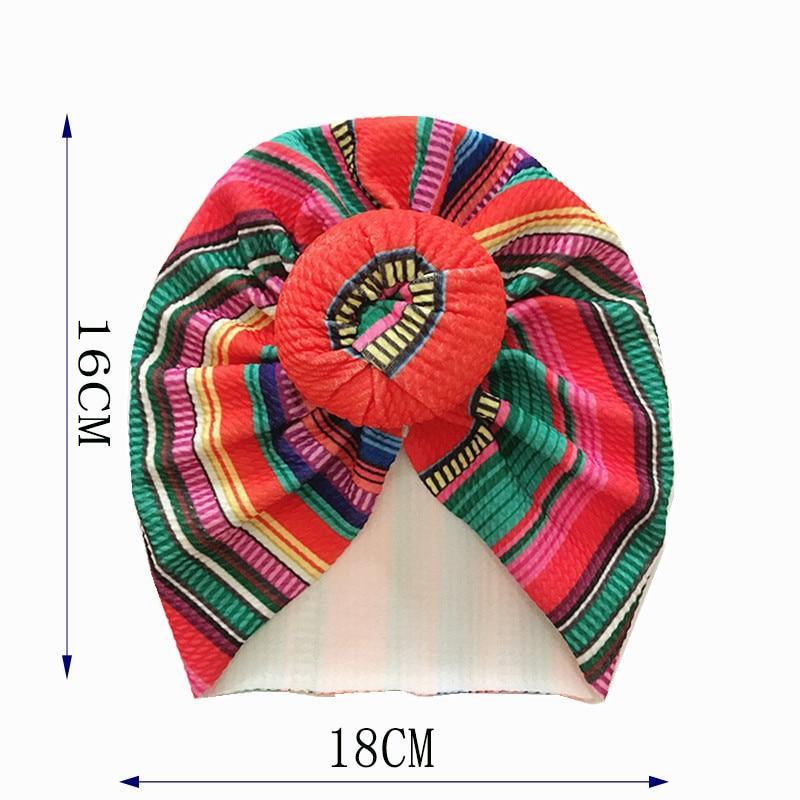 Elegant Flower Baby Hat Toddler Turban Head wraps Kids Bonnet Hat Newborn Baby Hat For Baby Girls