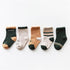 5PCS/SET Newborn Baby Socks Cotton for Girls Autumn Winter Toddler Baby Boy Socks Infant Kids socks