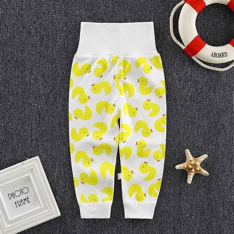 Newborn Baby Pants Girl Boy High waist Leggings Cotton Clothes Toddler Trousers Clothing Infant Kids