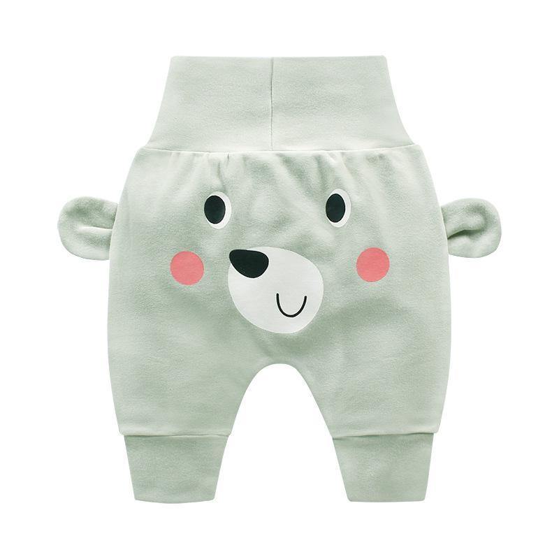 New Baby Fashion Long Pants Cartoon Animal Printing Baby Trousers Kid Wear Baby Pants  For Kids