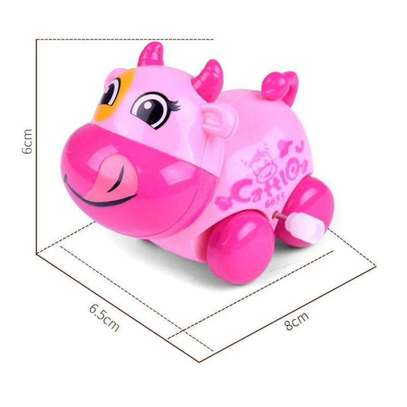 Baby Toys Cartoon Animal Dog Wind Up Toys Running Car Clockwork Educational Toys Infant Baby Mobile Rattle Toy For Kids