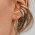 New Luxury Epic Elegant Pearl Ear Small Clip Earrings For Women Wedding Jewerly With CZ Rhinestone